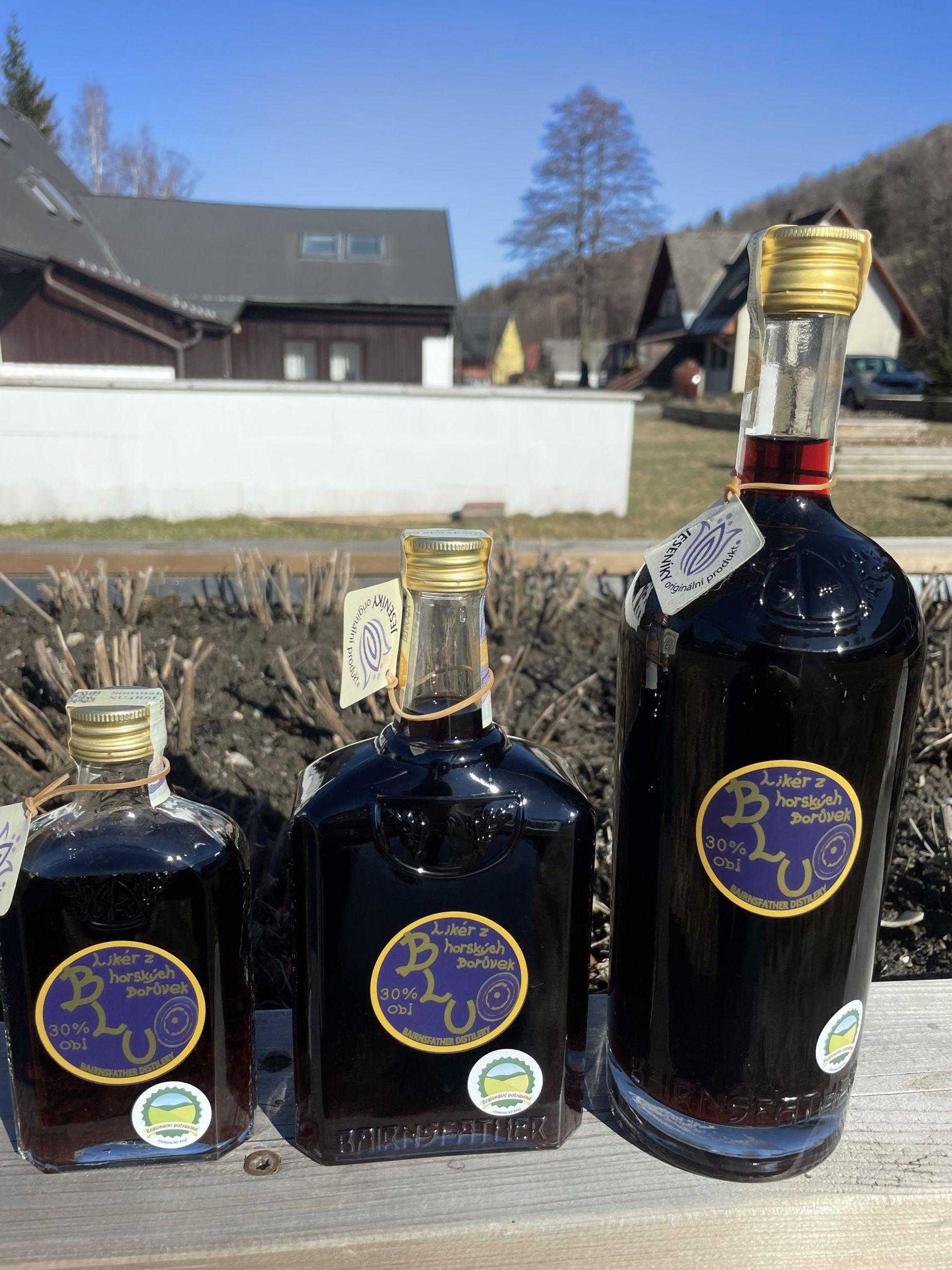 BLU likér z horských borůvek 30%