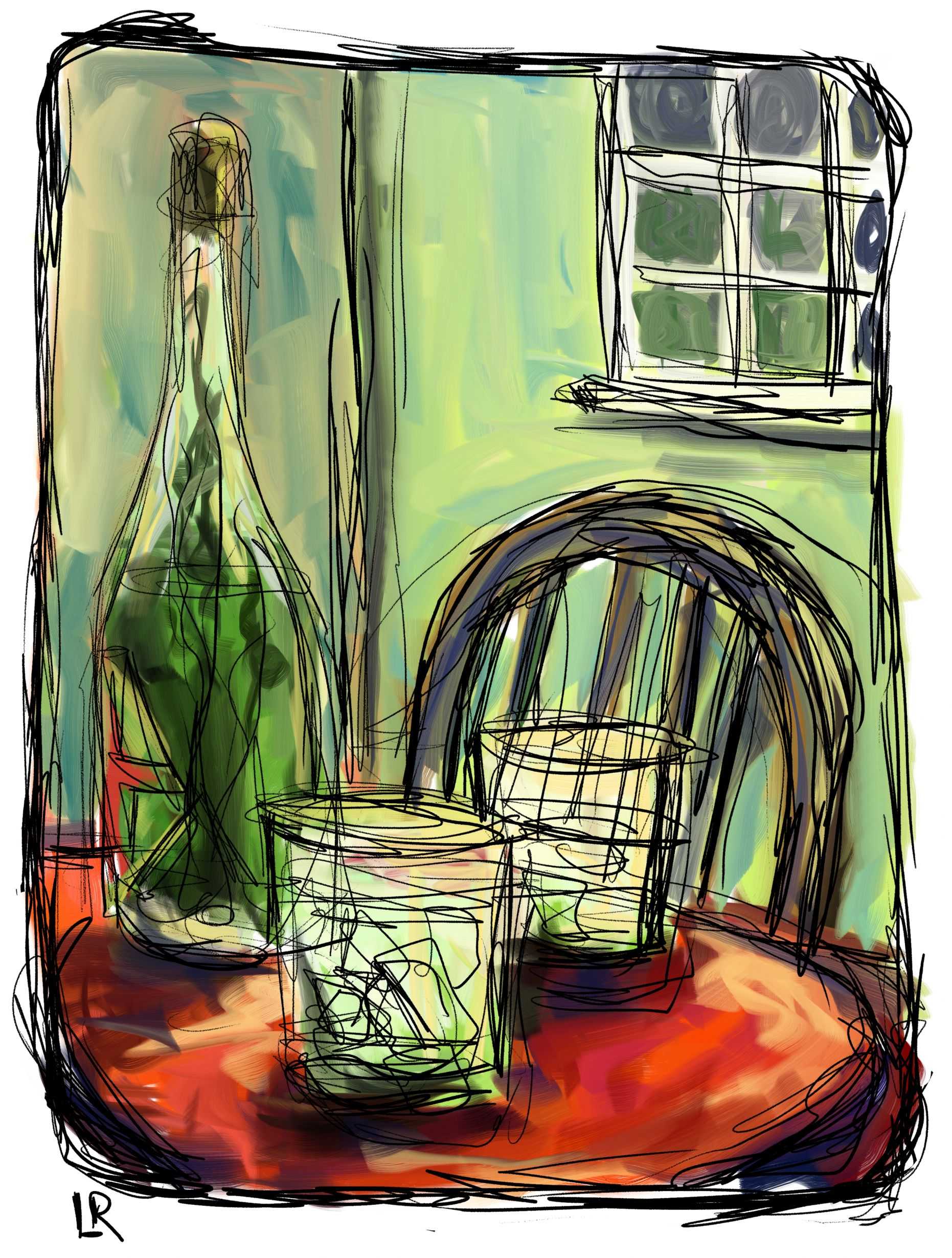 Painting of Reality Absinth