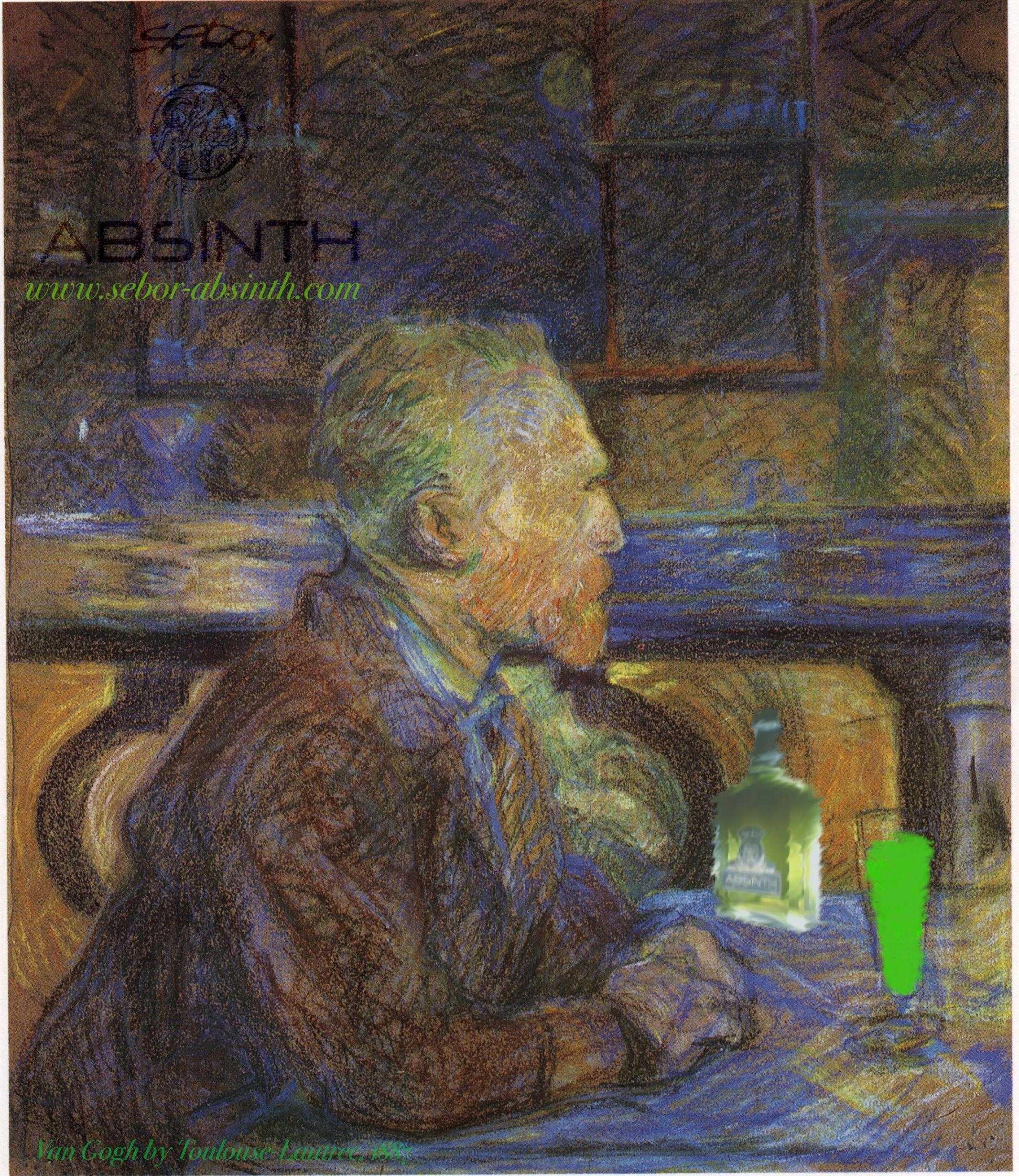 Van Gogh od Lautrec (a photoshop)